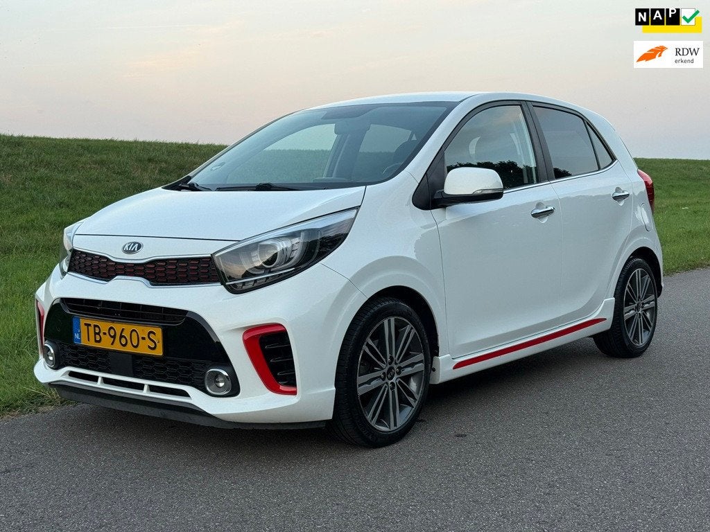 Kia Picanto 1.2 CVVT GT-Line | Full Option | Apple Carplay |, Auto's, Voorwielaandrijving, 839 kg, Gebruikt, 4 cilinders