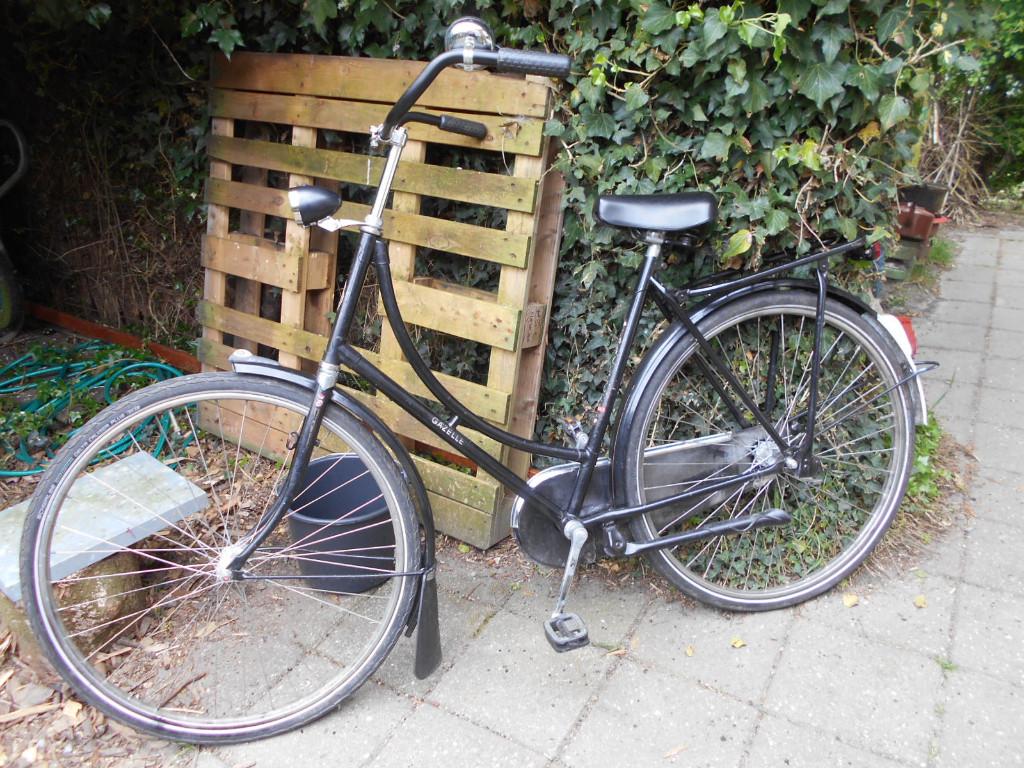 Gazelle  Omafiets Weduwe - vintage, Ophalen, Terugtraprem, Gebruikt, 56 cm of meer