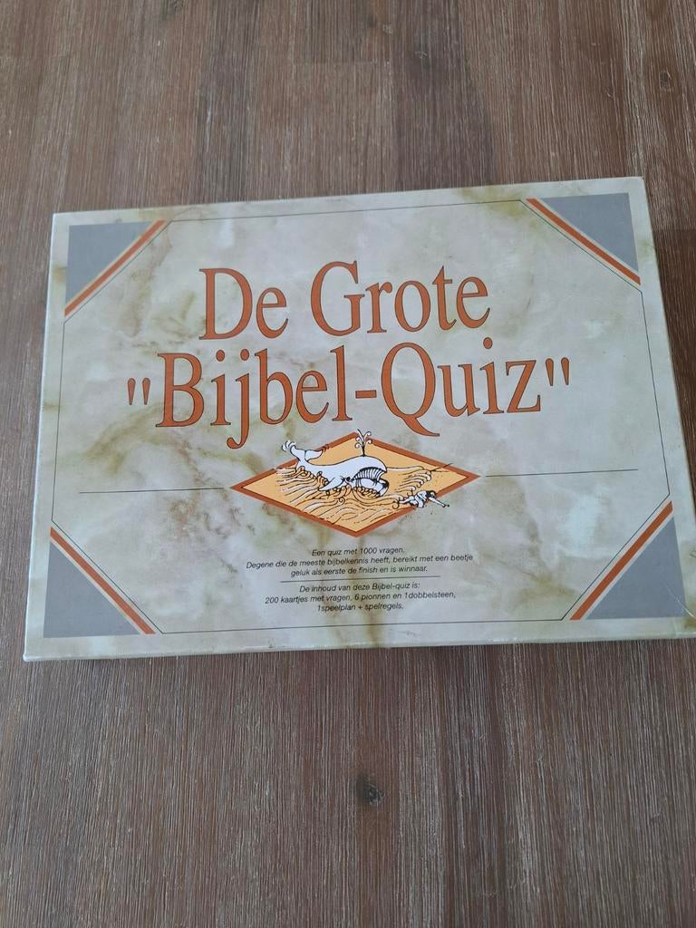 De grote Bijbel-Quiz, Wild Horse, Vijf spelers of meer, Ophalen of Verzenden, Gebruikt, Wild Horse