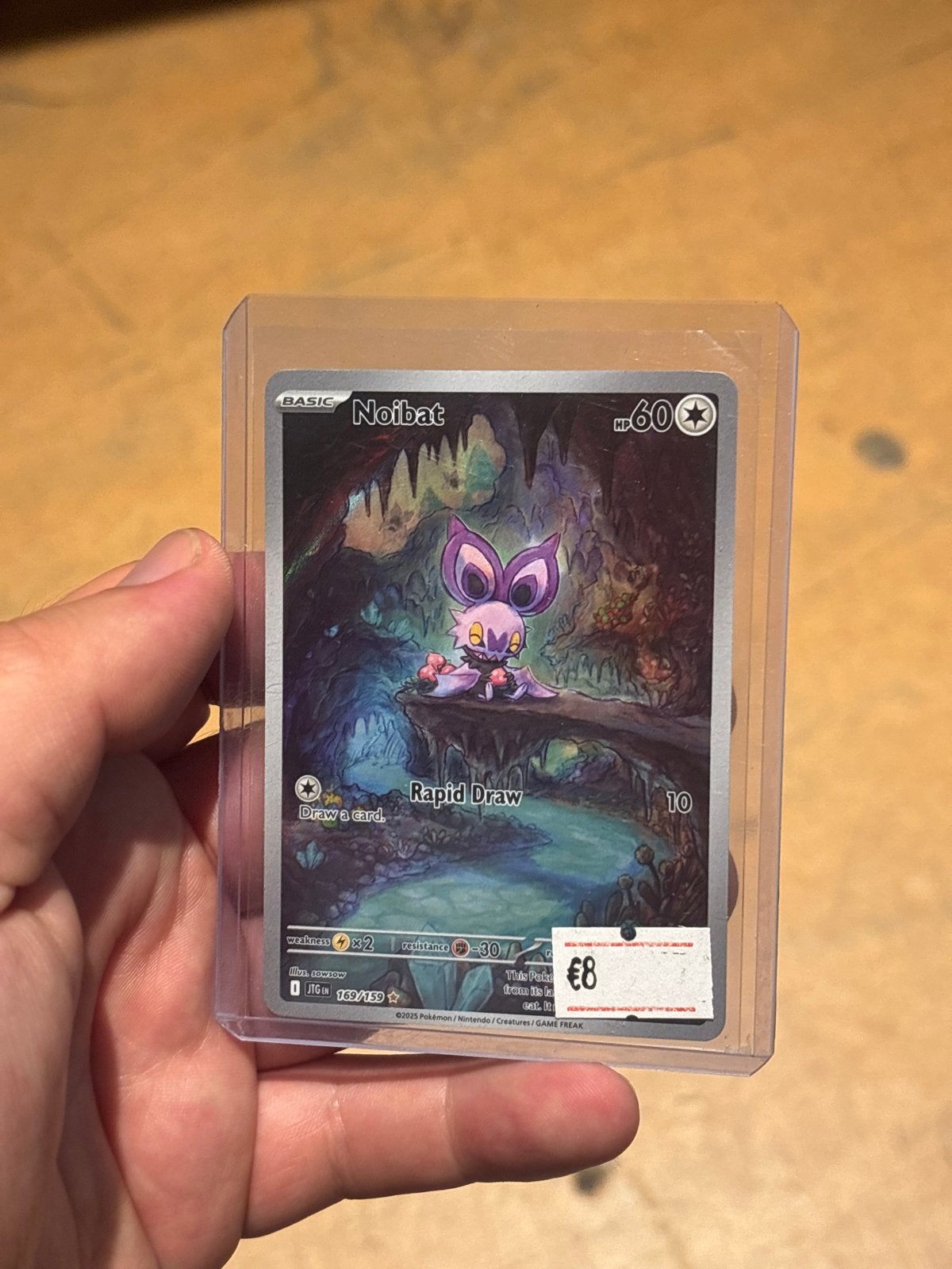 Noibat 169/189 Journey Together Pokémon kaart, Ophalen of Verzenden, Zo goed als nieuw, Losse kaart