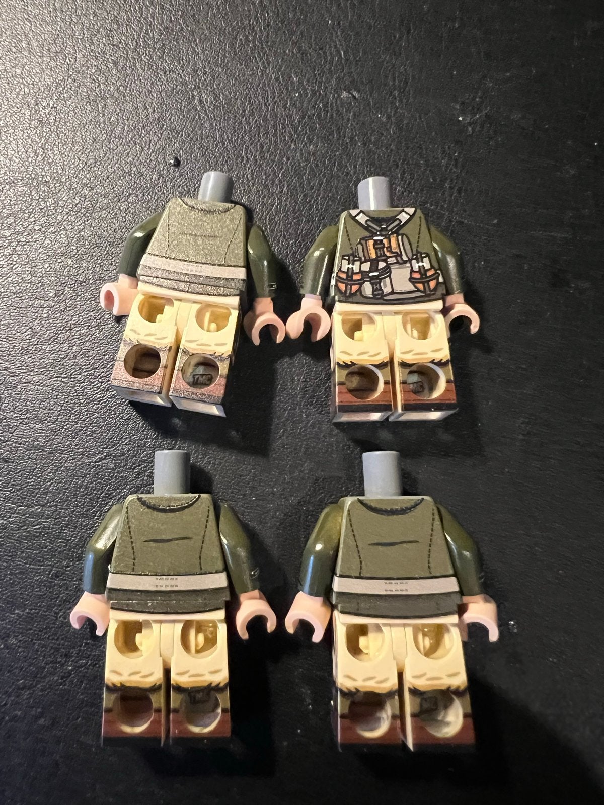 4x TheMinifigCompany DAK minifiguren - Vaste prijs, Ophalen of Verzenden, Gebruikt, Overige merken