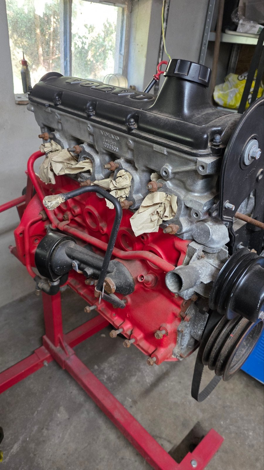Volvo B200ft motorblok/m46 met turbo, Ophalen, Volvo