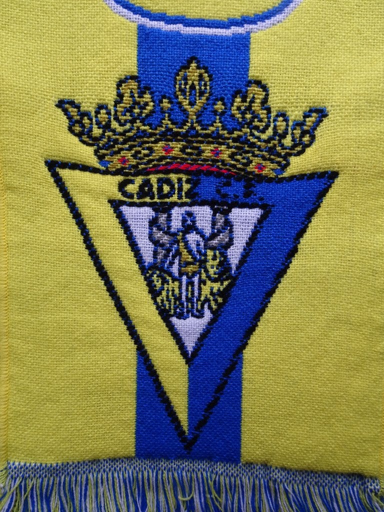 sjaal Cadiz CF, Ophalen of Verzenden, Nieuw, Buitenlandse clubs, Vaantje of Sjaal