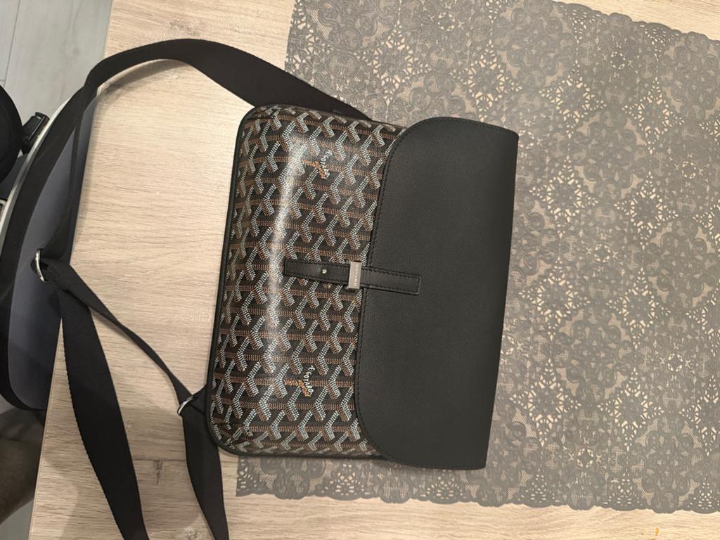 Goyard Coursier tas zwart met alle toebehoren, Overige merken, Zwart, Ophalen of Verzenden, Zo goed als nieuw