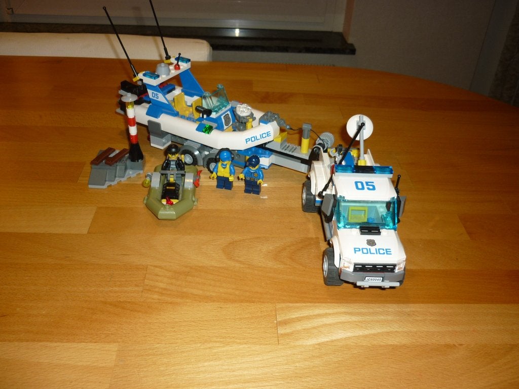 Lego City 60045 – Politiepatrouille, City, Lego, Ophalen of Verzenden, Zo goed als nieuw