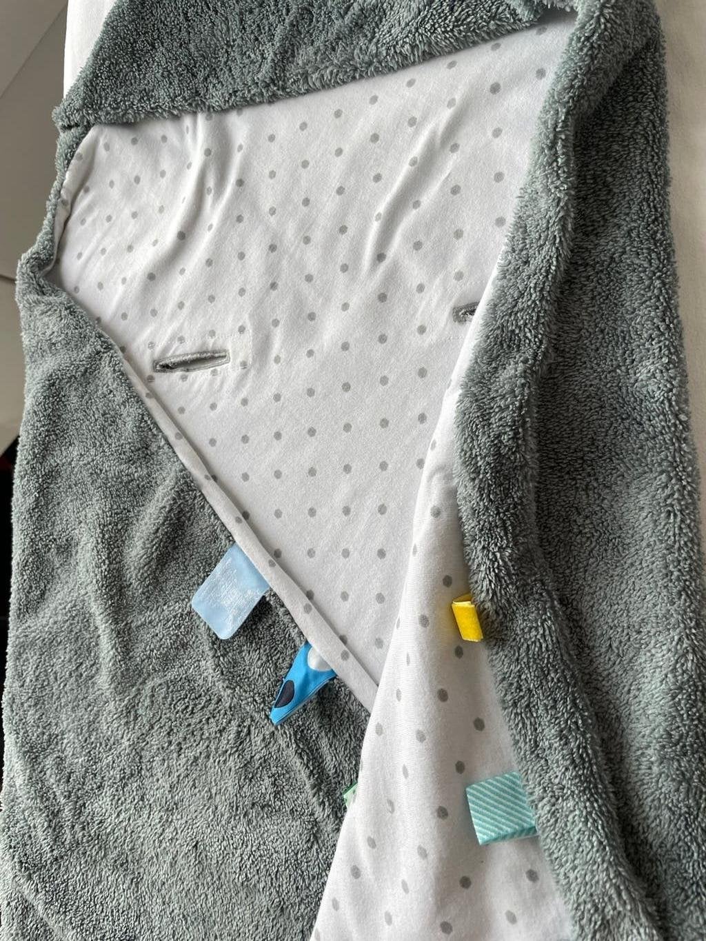 Omslagdoek met speeltjes kan ook in maxi- cosi, Ophalen of Verzenden, Zo goed als nieuw, Overige typen