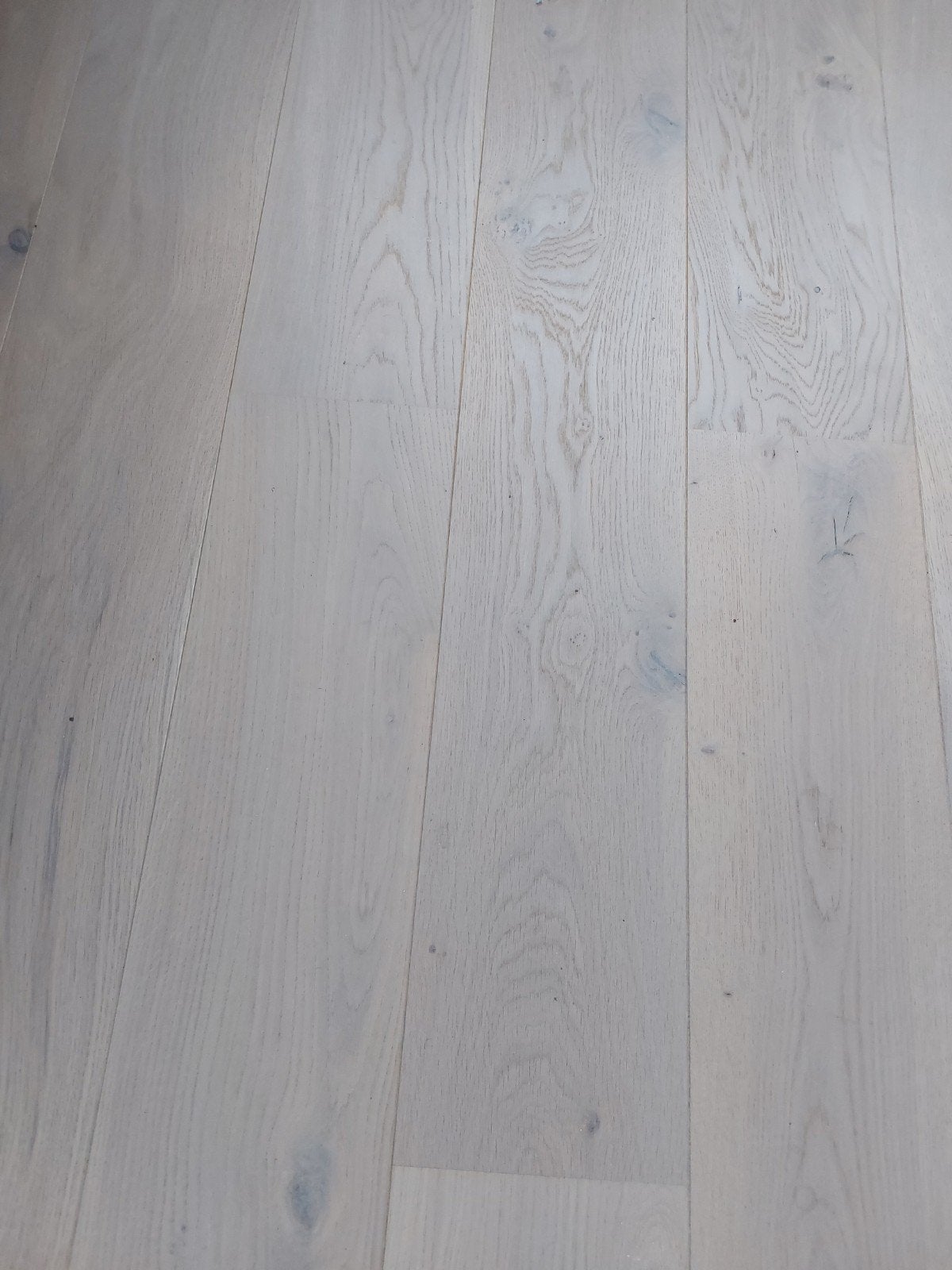 Eiken lamelparket greywash 2,5 m² met 4 mm toplaag, Ophalen