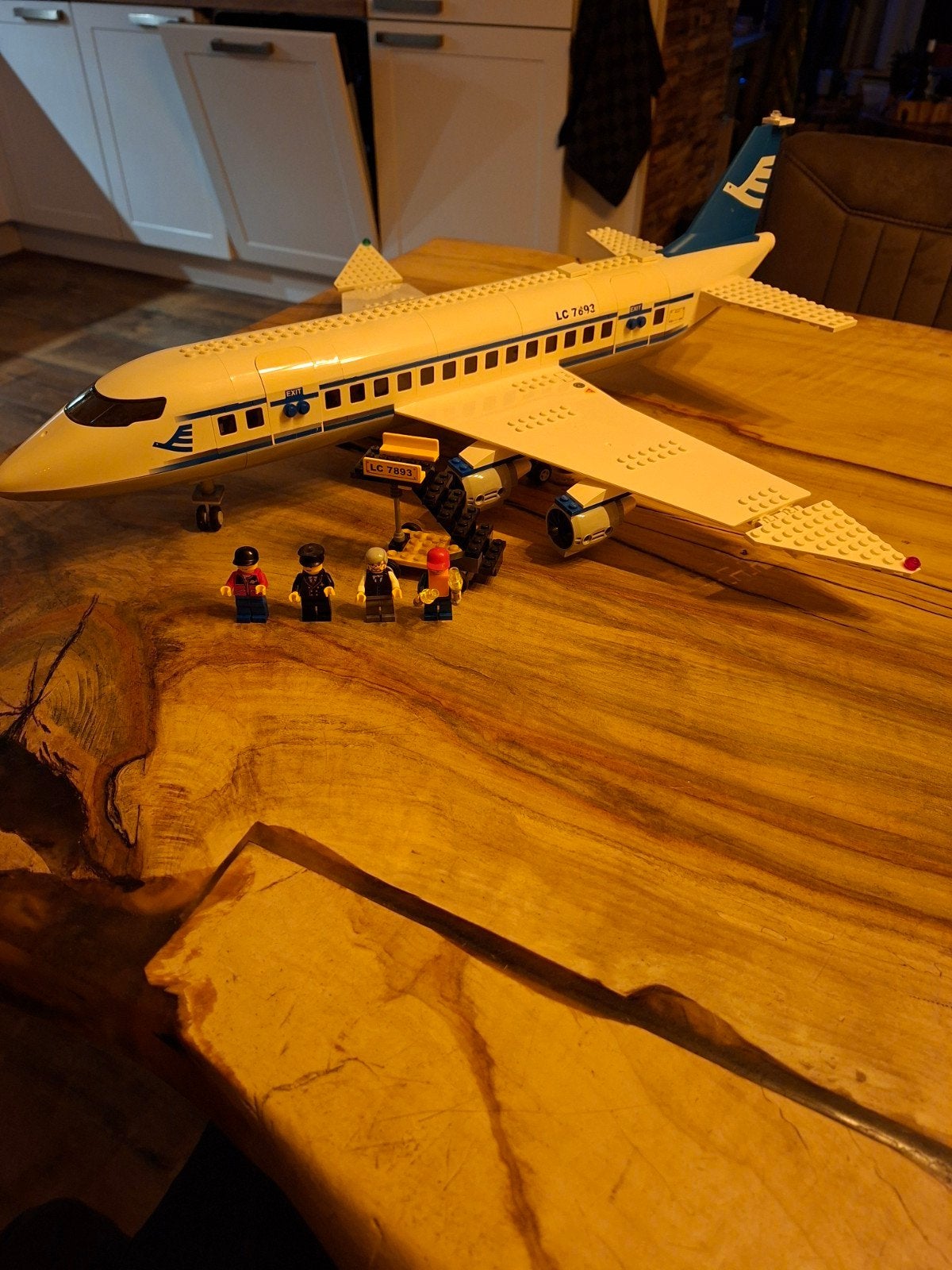 lego city passagiersvliegtuig 7893, Ophalen of Verzenden, Zo goed als nieuw