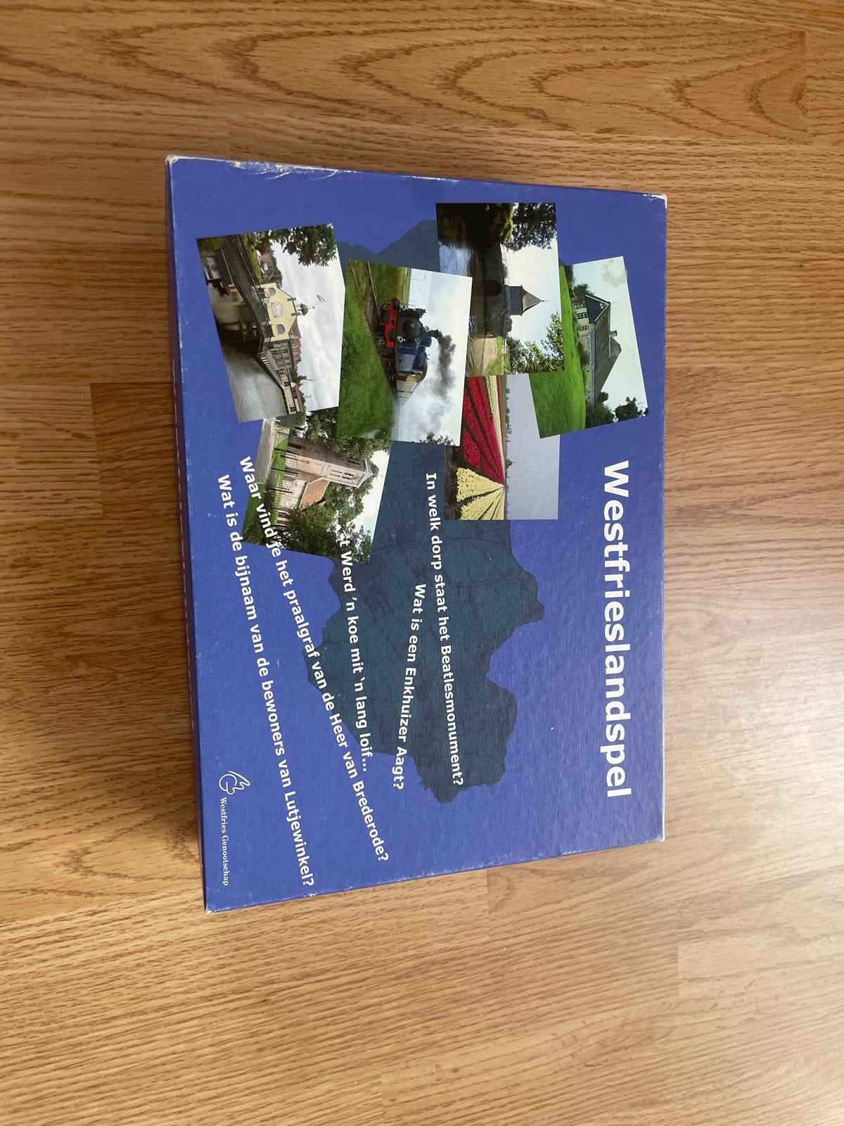 Westfrieslandspel - Bordspel over West-Friesland, Ophalen, Gebruikt