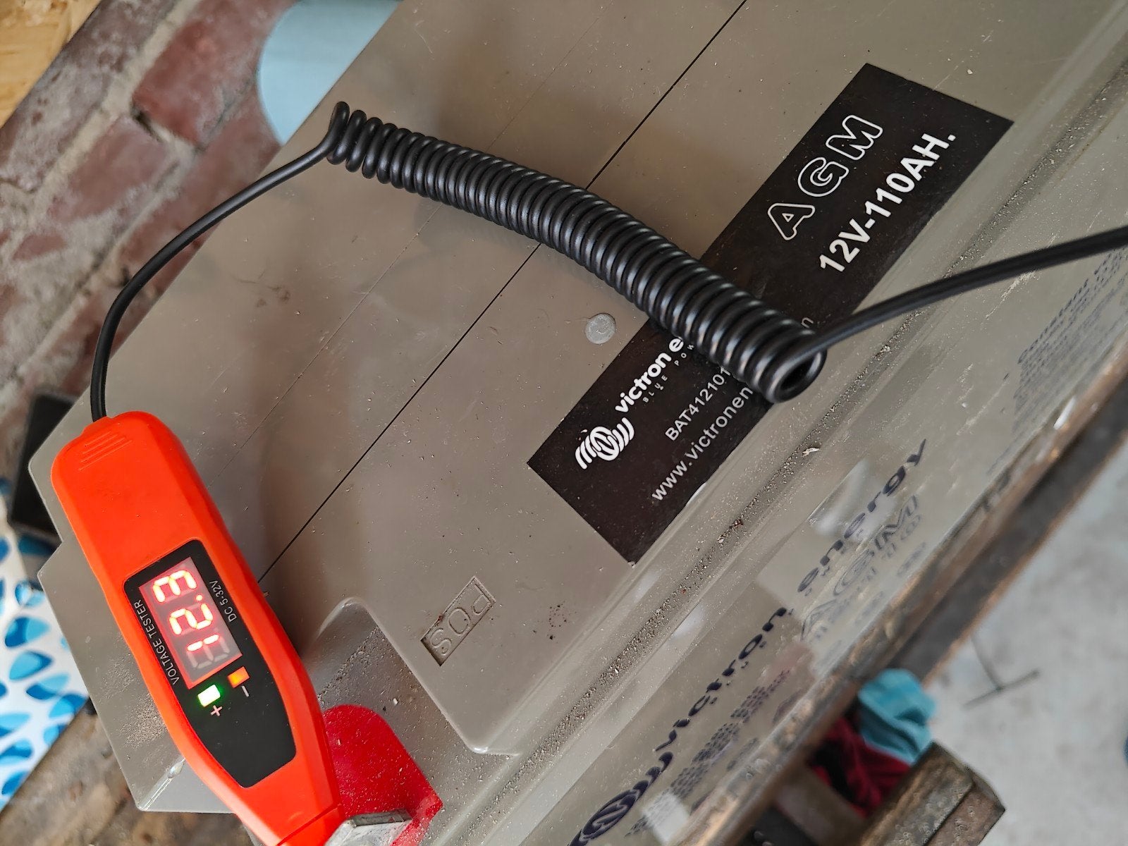 Victron Energy AGM Accu 12V-110Ah, Ophalen