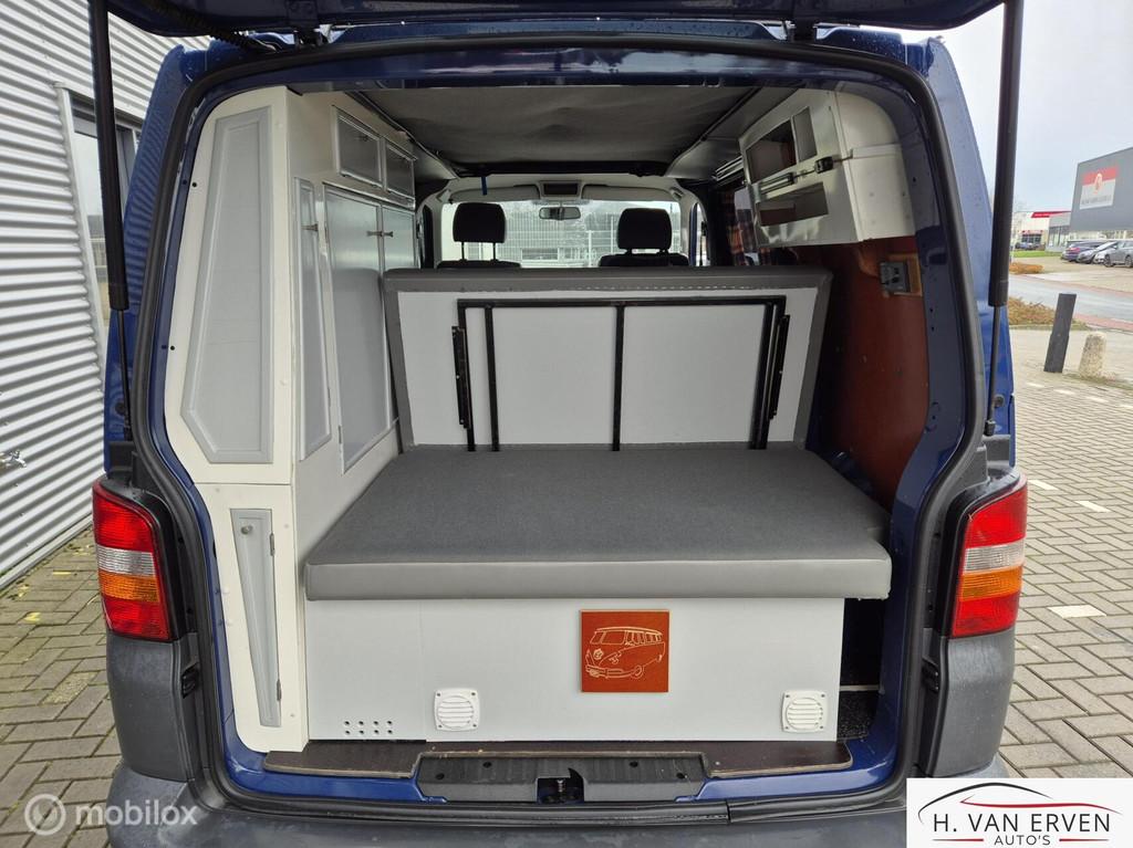 Volkswagen Transporter 1.9 TDI CAMPER NAVI CRUISE AIRCO NAP, 4 cilinders, Metallic lak, Origineel Nederlands, Bedrijf