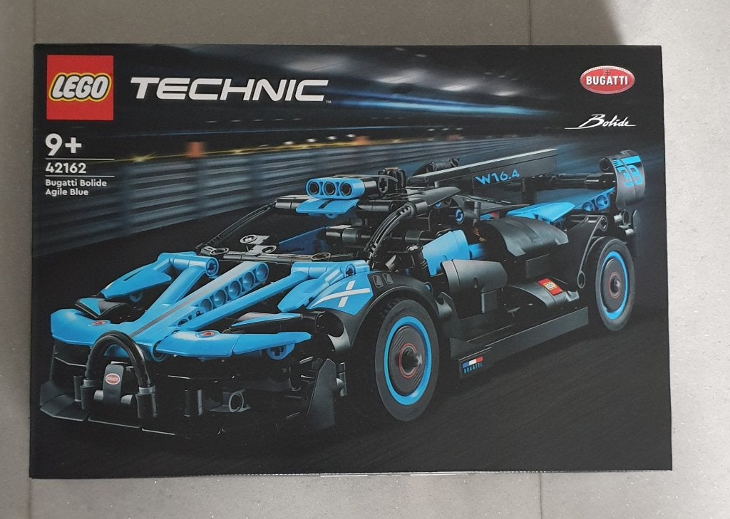 Lego 42162 Bugatti Bolide Agile Blauw Nieuw in gesealde doos, Ophalen of Verzenden, Nieuw