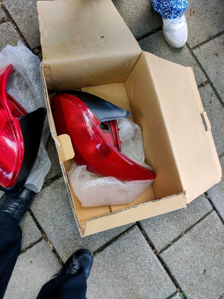 set autolampen Peugeot 206 xs bouwjaar 2000, Ophalen, Gebruikt, Peugeot