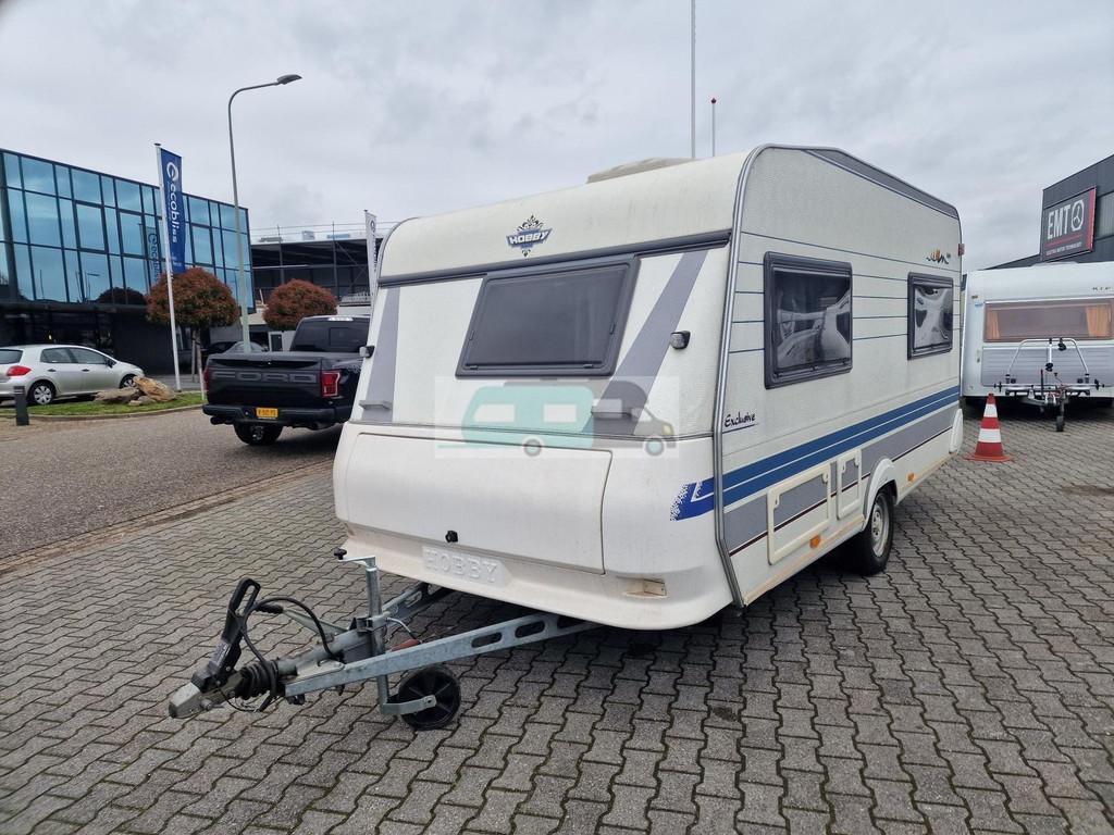 Hobby exclusive 440 Frans bed (bj 2000), Caravans en Kamperen, Hobby, Bedrijf, Tot en met 3, Schokbreker