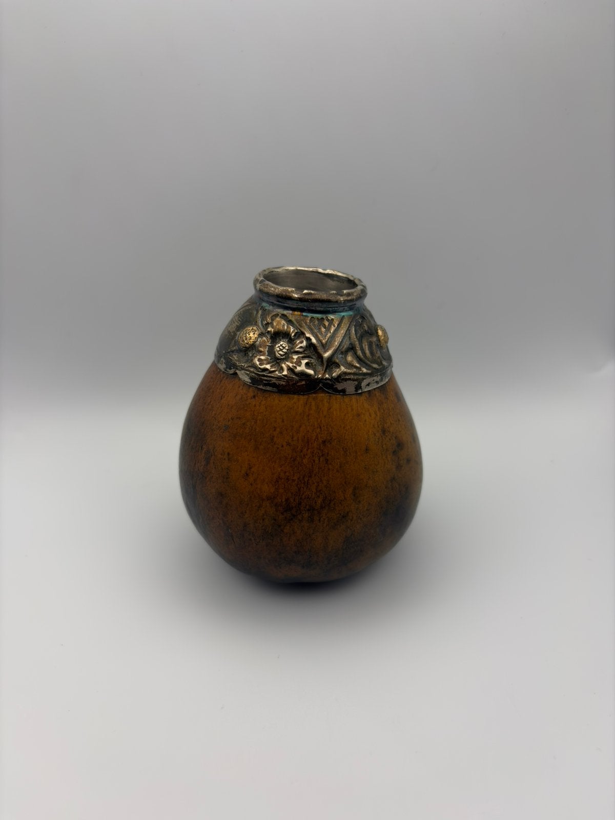 Argentijnse yerba mate-kalebas 800 zilver, Ophalen of Verzenden, Zilver