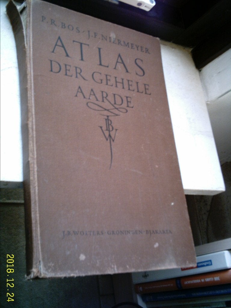 Bosatlas uit 1956., Boeken, Atlassen en Landkaarten, Bosatlas, Ophalen of Verzenden, Zo goed als nieuw, 1800 tot 2000