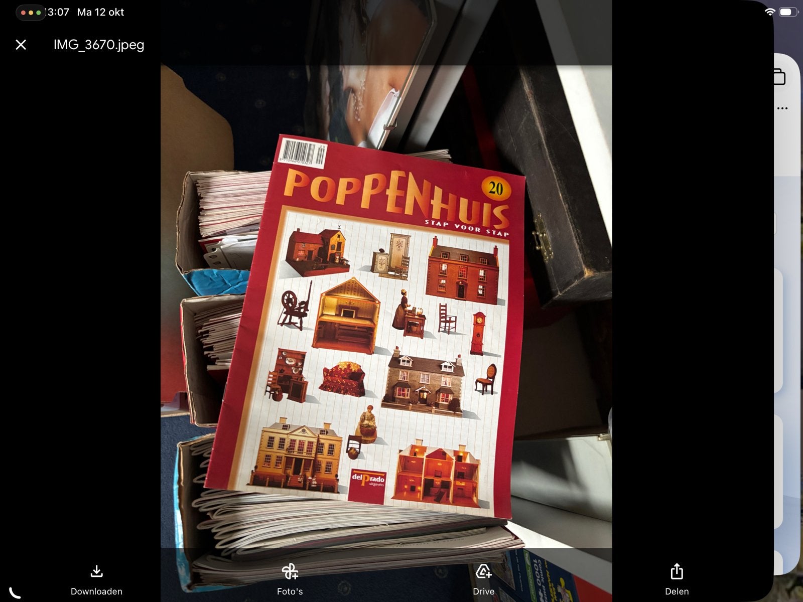 Poppenhuis Stap Voor Stap Tijdschrift - Nummer 20, Verzamelen, Ophalen, Zo goed als nieuw, Overige typen