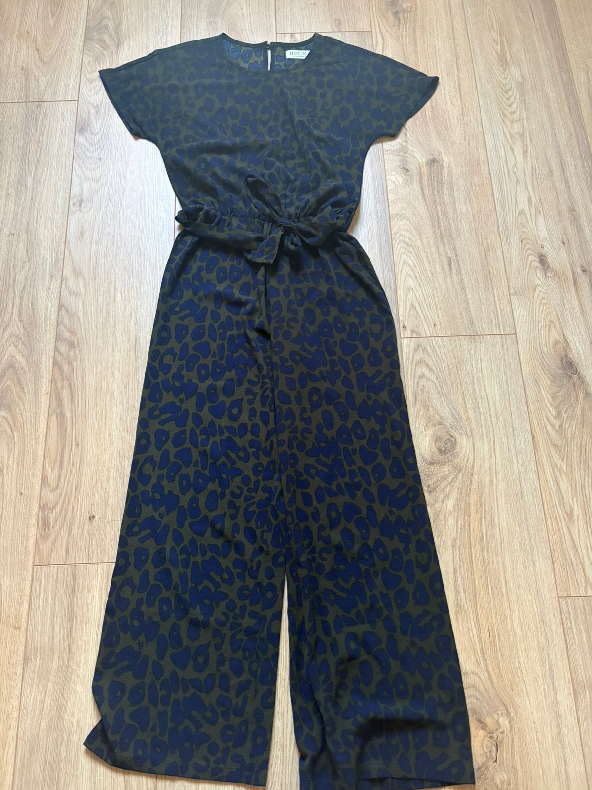 Groene jumpsuit, Kleding | Dames, Ophalen of Verzenden, Zo goed als nieuw, Maat 38/40 (M), Groen