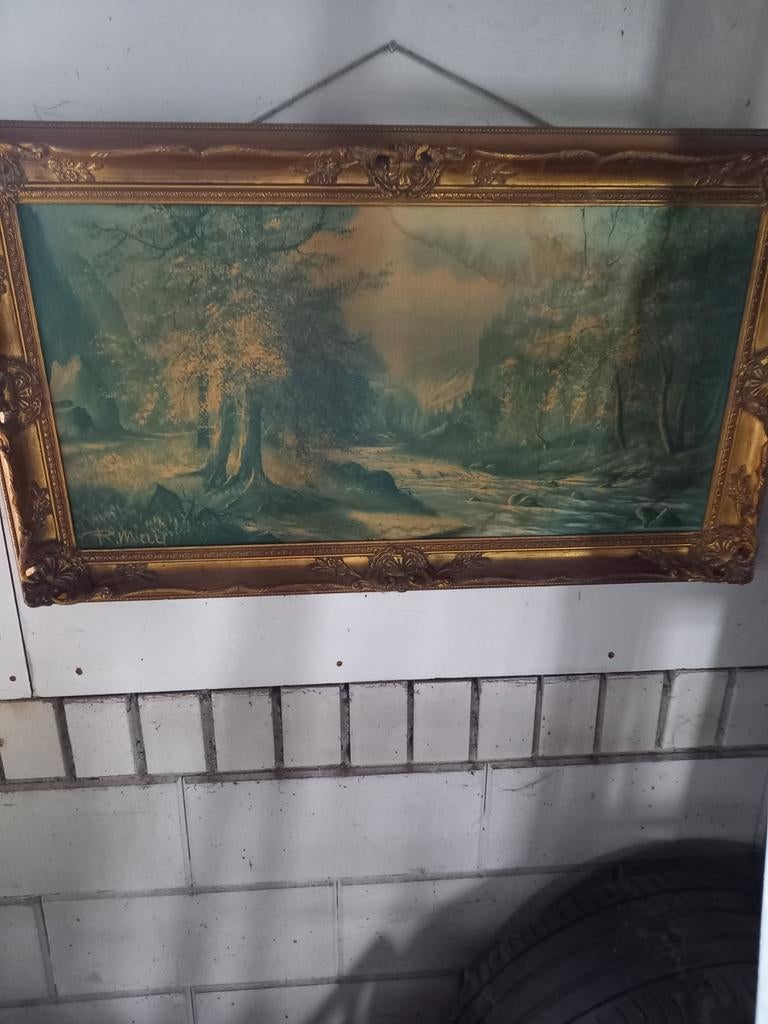 Schilderij, Ophalen