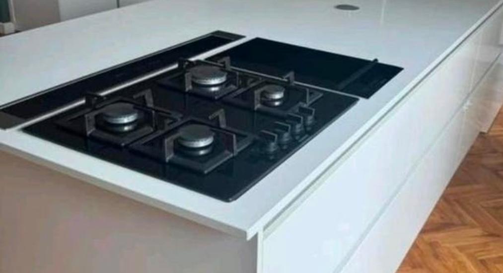 Siemens Gas op glas kookplaat! Zo goed als nieuw, Ophalen, 4 kookzones, Zo goed als nieuw, Inbouw