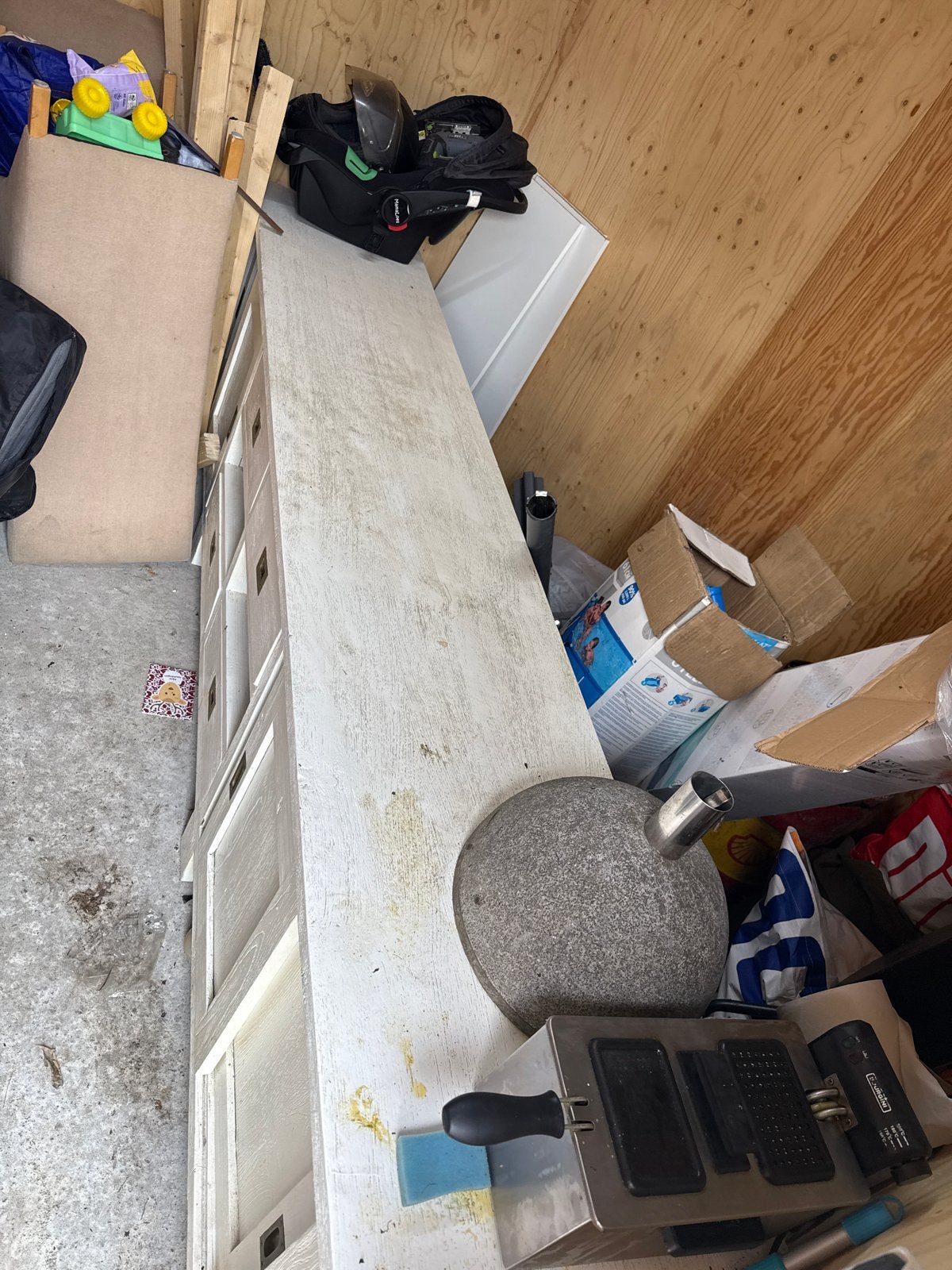 Gratis Dressoir/TV-meubel - Moet schoongemaakt worden, Gebruikt, 150 tot 200 cm, Ophalen of Verzenden, Met lade(s)