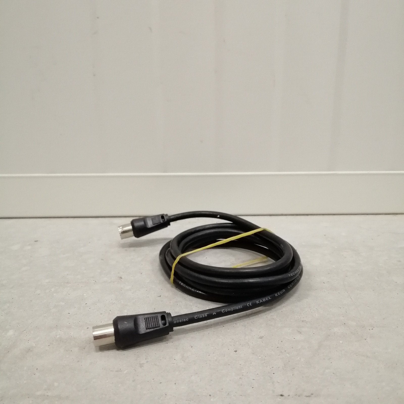 Coax Kabel (Zwart) | 1.5M, ., Ophalen of Verzenden, Zo goed als nieuw, .