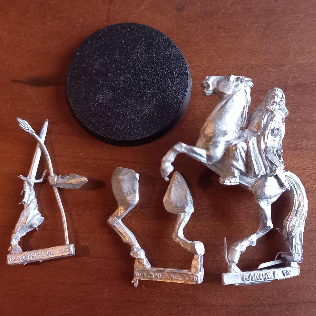 Gandalf the White on Shadowfax (metal), Ophalen of Verzenden, Nieuw, Lord of the Rings, Figuurtje(s)