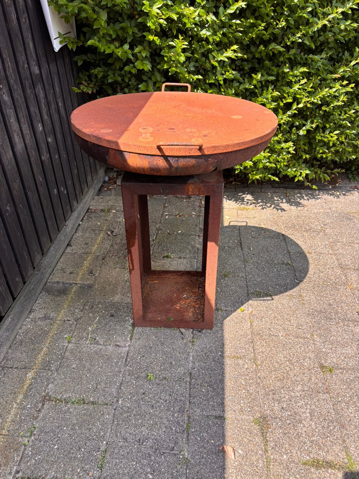 Hout gestookte plancha / vuurschaal, Ophalen, Gebruikt, Vuurkorf