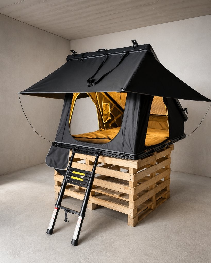 Aluminium Hard Shell Daktent | X- hinge | 2-persoons | Nieuw, Ophalen, Nieuw, Tot en met 2