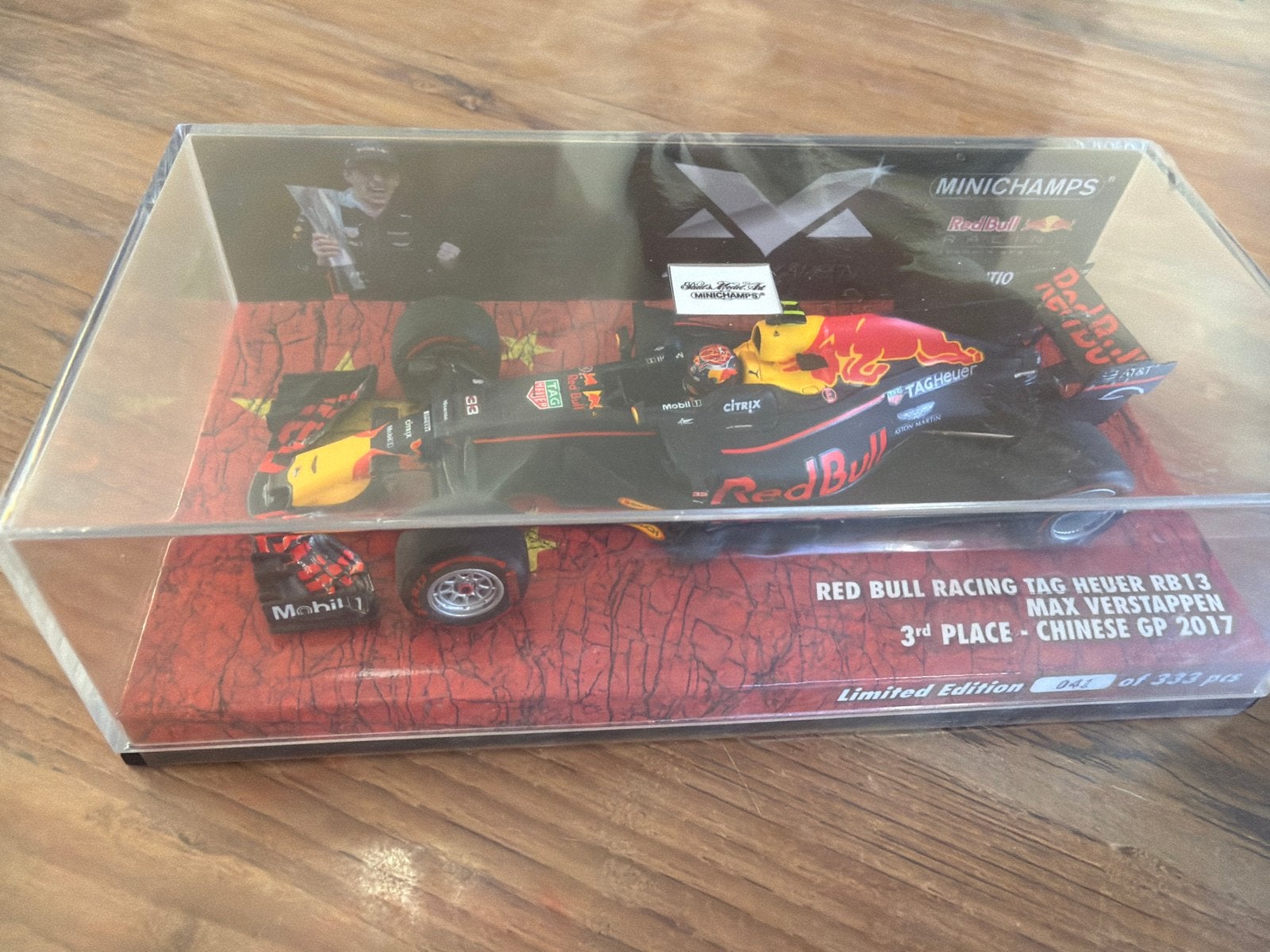 Max Verstappen Chinese GP 2017 editie 26, Ophalen of Verzenden, Nieuw