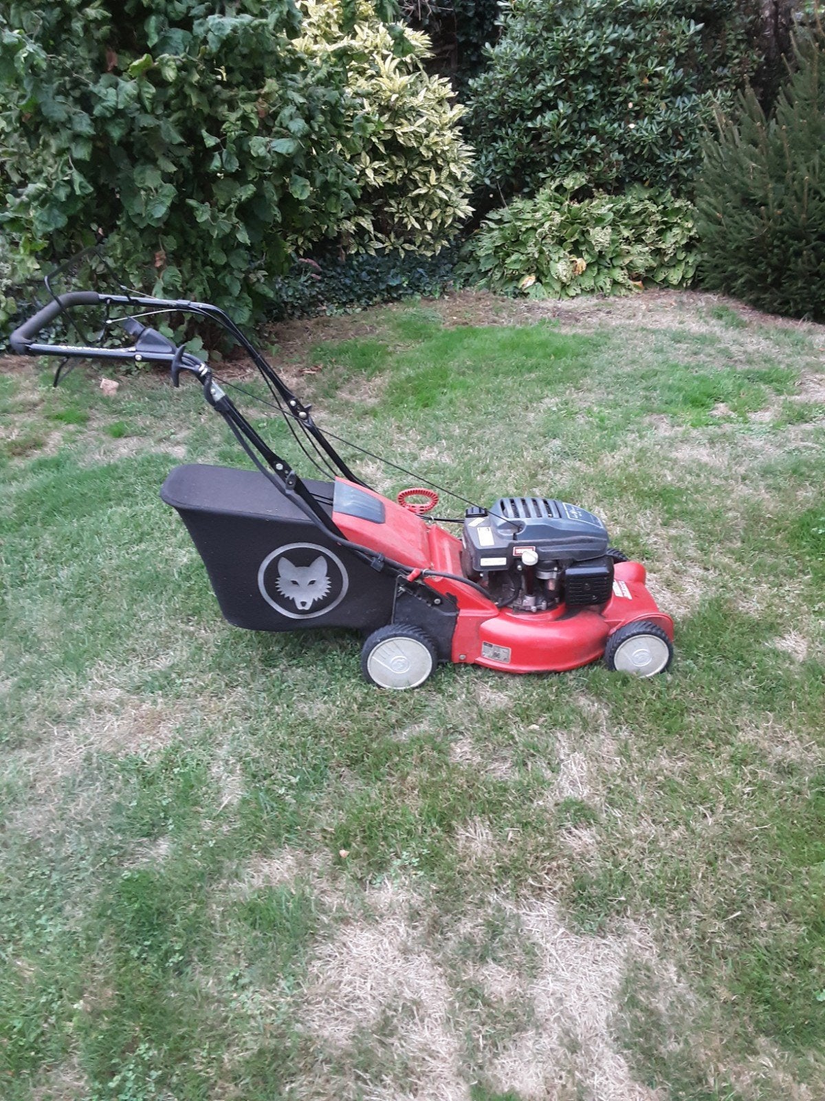 grasmaaier, Ophalen