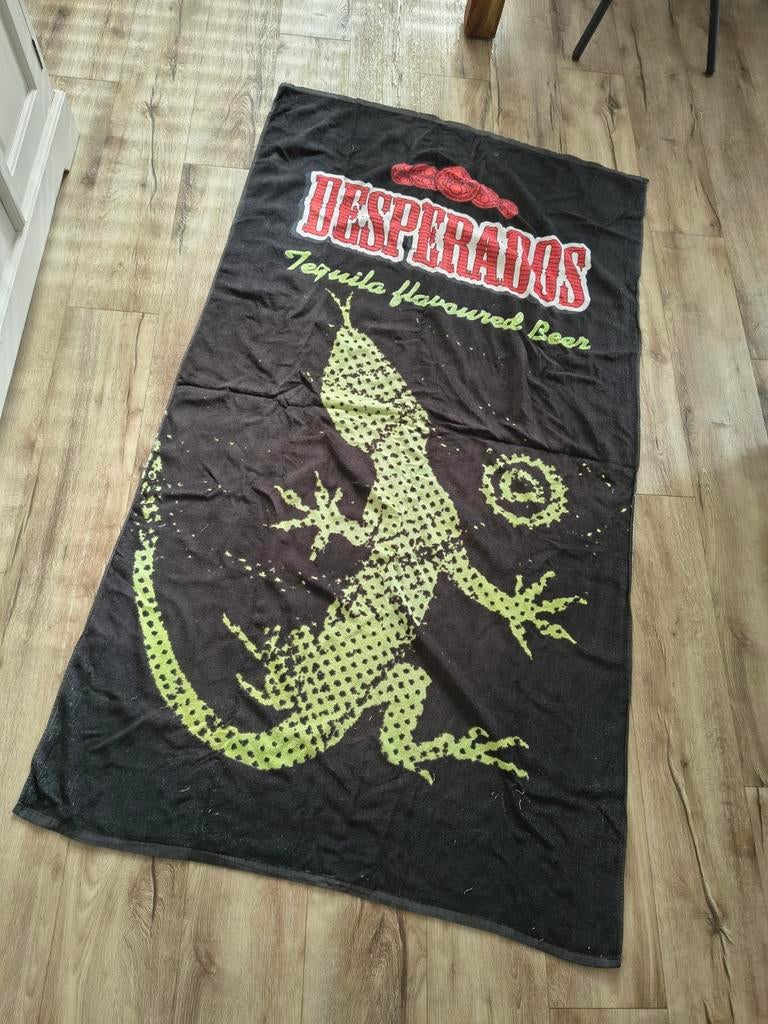 Prachtig, uniek Desperados strandlaken, handdoek strand., Ophalen of Verzenden, Gebruikt, Overige typen, Overige merken