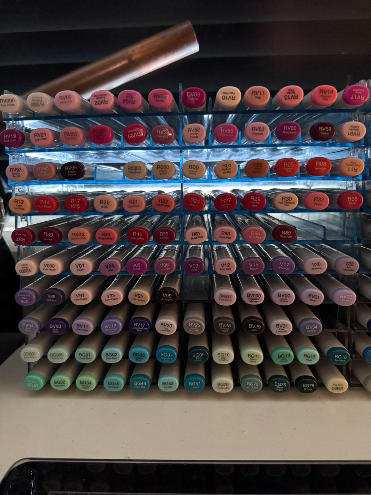 Copic Sketch set van 334 kleuren alcohol markers, Hobby en Vrije tijd, Tekenen, Ophalen of Verzenden, Zo goed als nieuw, Potlood of Stift