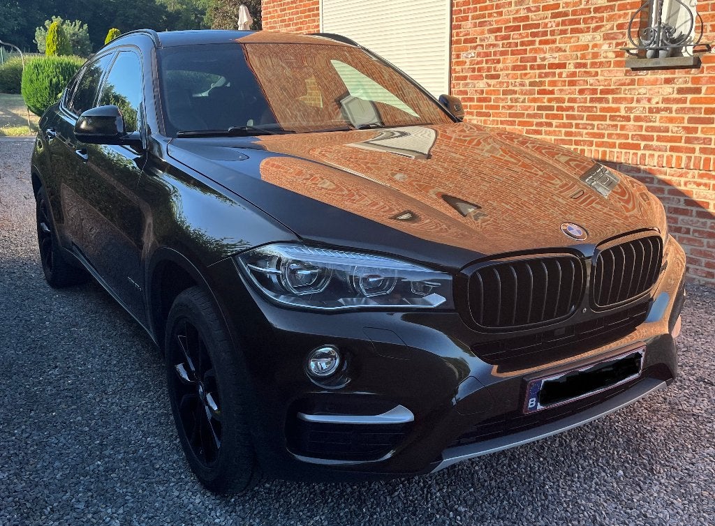 BMW x6 3.0 diesel, 208000km; 10/2016, brons metalic, Ophalen