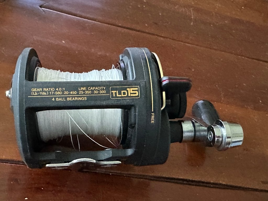 SHIMANO TLD 15 Conventionele Reel Met Hefboomslip, Ophalen of Verzenden, Molen