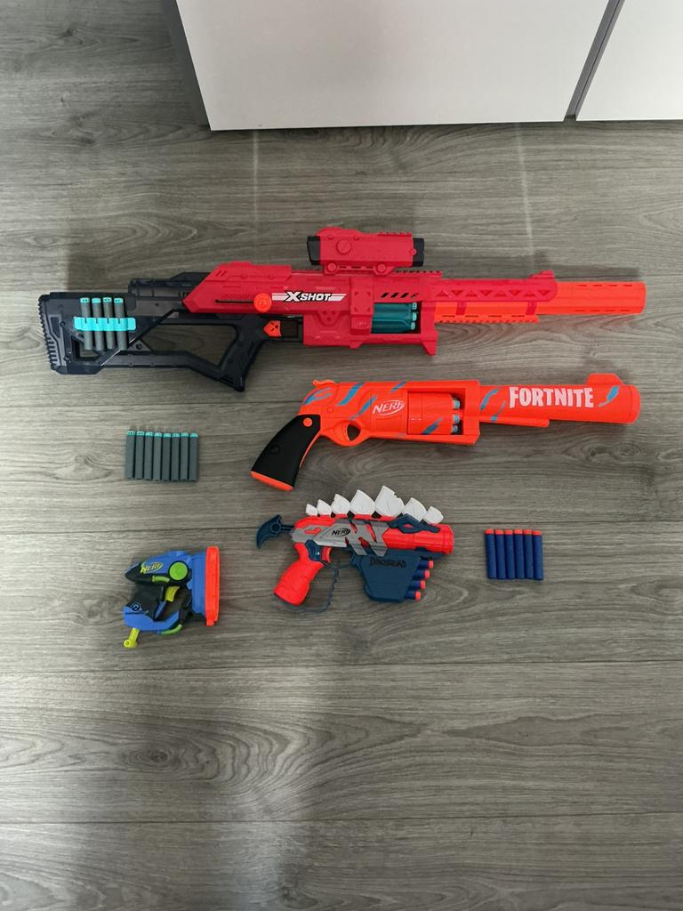 Nerf shooters, Ophalen, Zo goed als nieuw