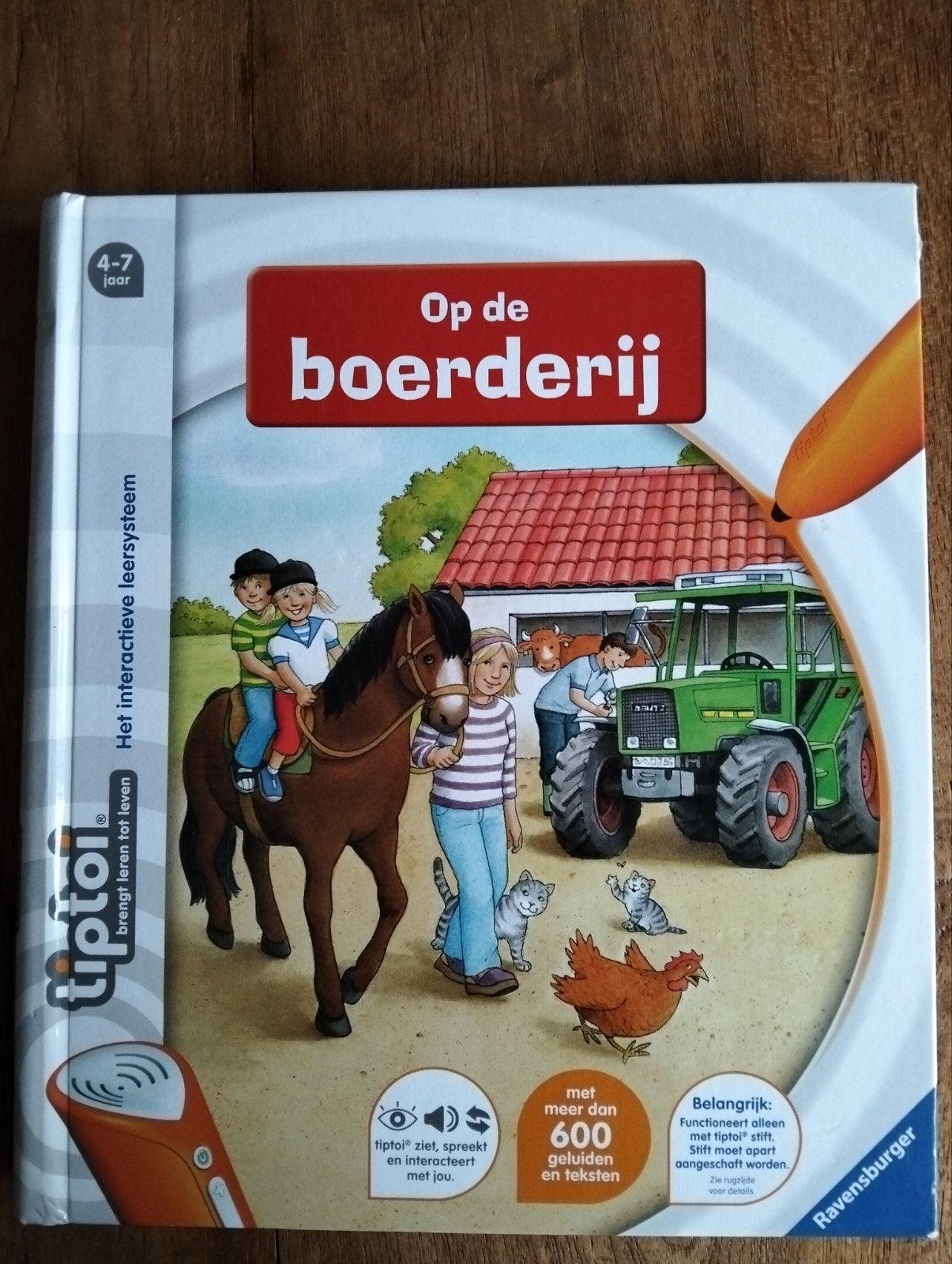 Tiptoi boek: Op de boerderij (4-7 jaar), Non-fictie, Jongen of Meisje, Ophalen of Verzenden, Zo goed als nieuw