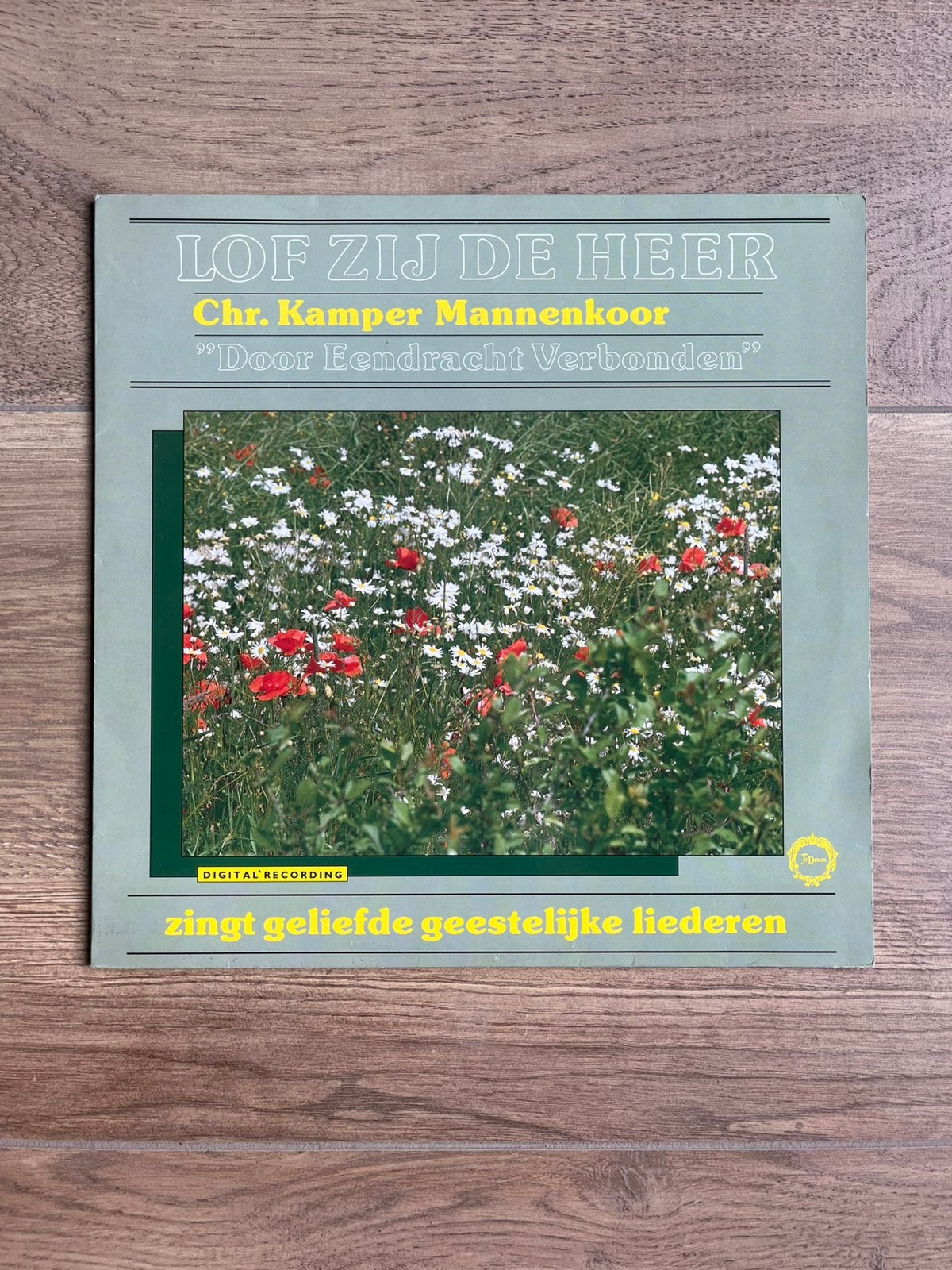 LP Lof zij de heer chr. Kamper mannenkoor, Ophalen of Verzenden, Gebruikt, Koren of Klassiek