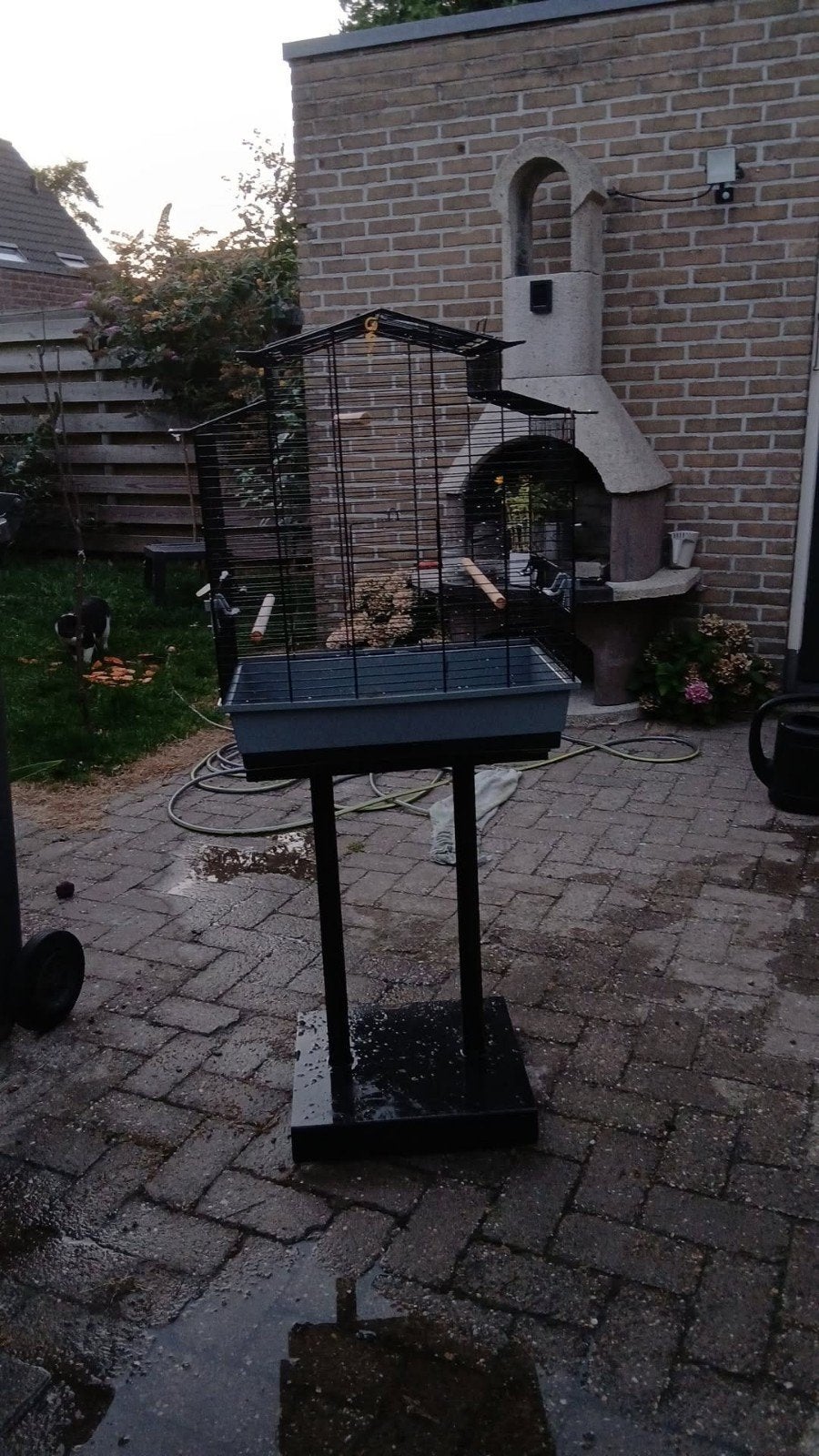 mooie vogelkooi, Dieren en Toebehoren, Ophalen, Gebruikt, Metaal, Vogelkooi