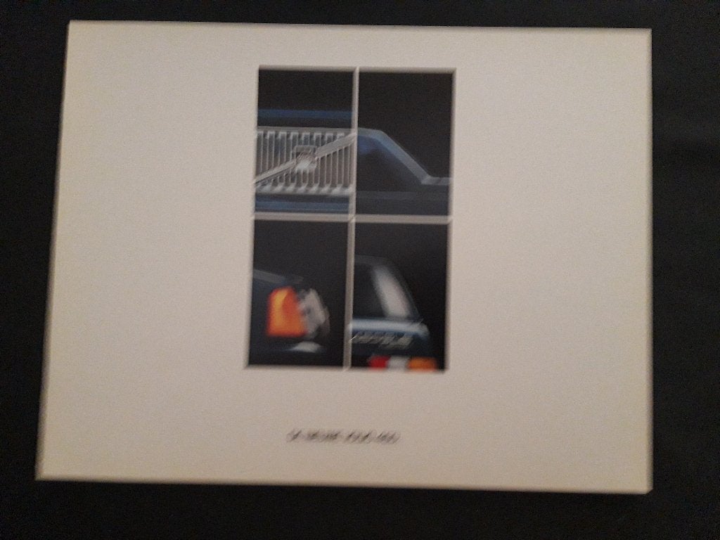 folder Volvo 460 '91, Nederlands RAI editie, Ophalen of Verzenden, Zo goed als nieuw, Volvo
