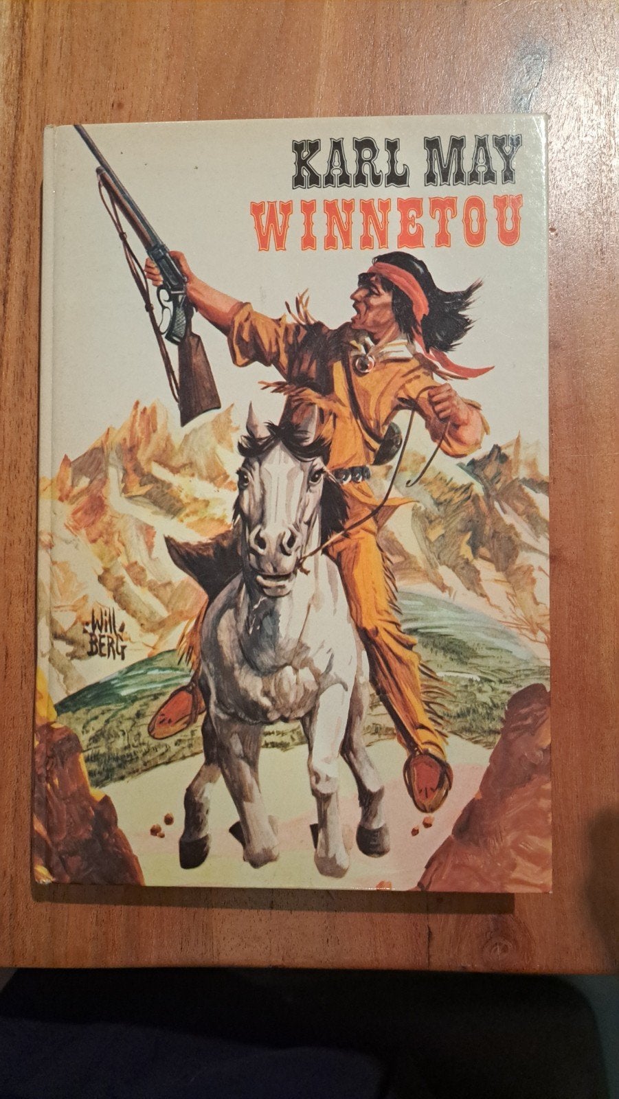 X Karl May - Winnetou (Vintage Boek), Ophalen of Verzenden, Gelezen, Karl May, Europa overig