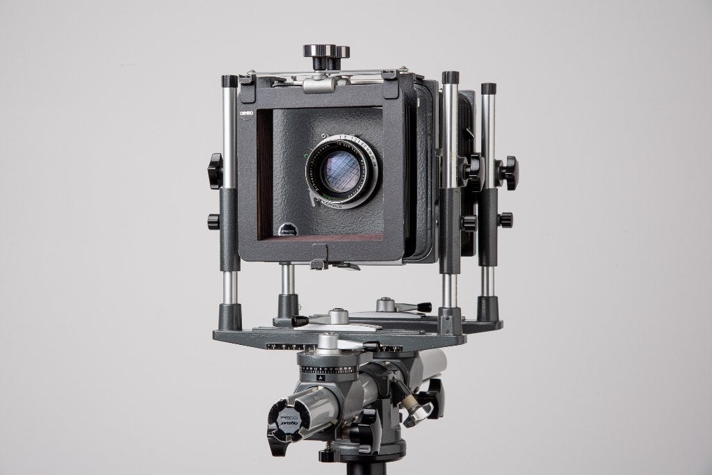 Plaubel Peco Profia 4x5' met Symmar 210mm F5,6 ++ nieuwstaat, Ophalen of Verzenden, Zo goed als nieuw, Spiegelreflex, Overige Merken