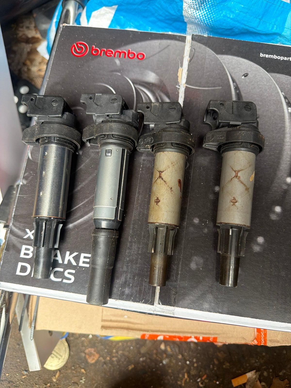 Bmw e87 1 serie Bobines (4 stuks) - Gebruikt, Ophalen, Gebruikt, Overige automerken