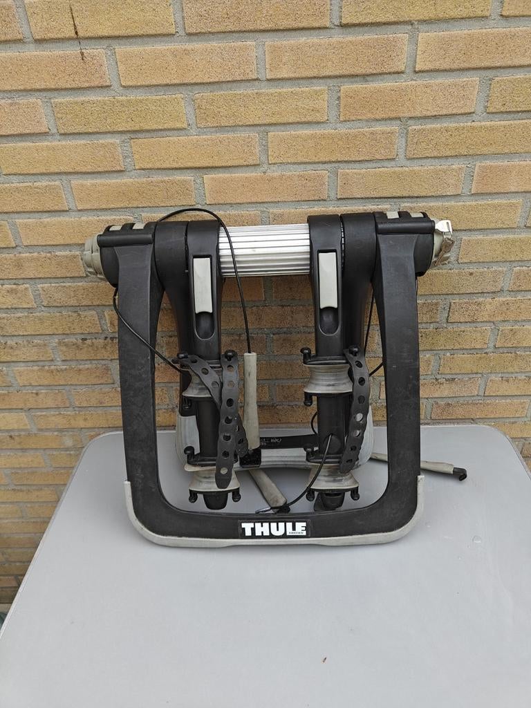 Thule Raceway Fietsendrager voor 2 fietsen - Gebruikt, Auto diversen, Fietsendragers, Gebruikt, Achterklepdrager, Ophalen of Verzenden