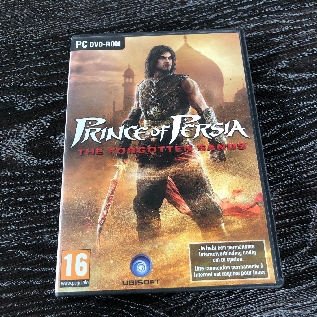 PC DVD-ROM Game – Prince of Persia The Forgotten Sands, Spelcomputers en Games, Avontuur en Actie, Online, Gebruikt, 1 speler