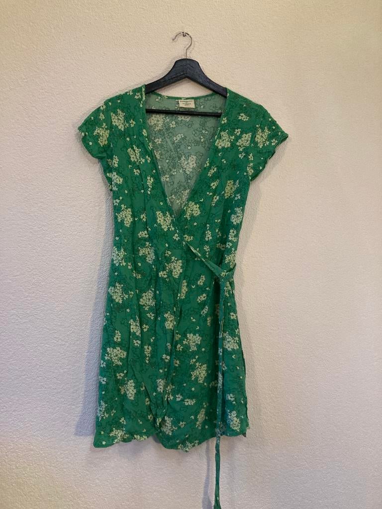Zomers jurkje gambett suncoo groen, Kleding | Dames, Maat 38/40 (M), Ophalen of Verzenden, Zo goed als nieuw, Boven de knie