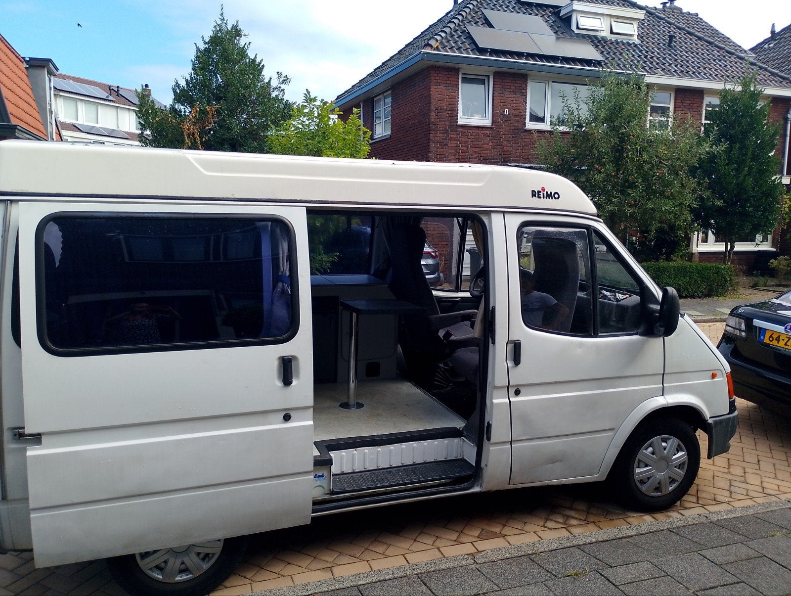 Ford Transit CL Buscamper met hefdak, Caravans en Kamperen, Hefdak, Reservewiel, Ford, Tot en met 2