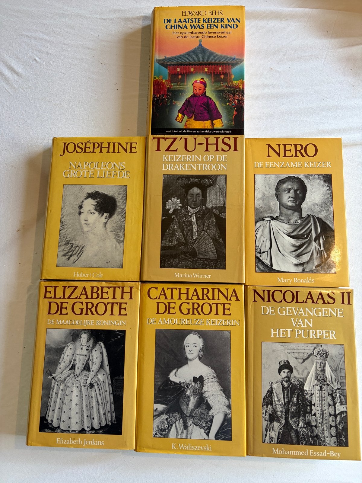 Historische Biografieën: Keizers en Koninginnen Collectie, Ophalen of Verzenden, Gelezen, Overige