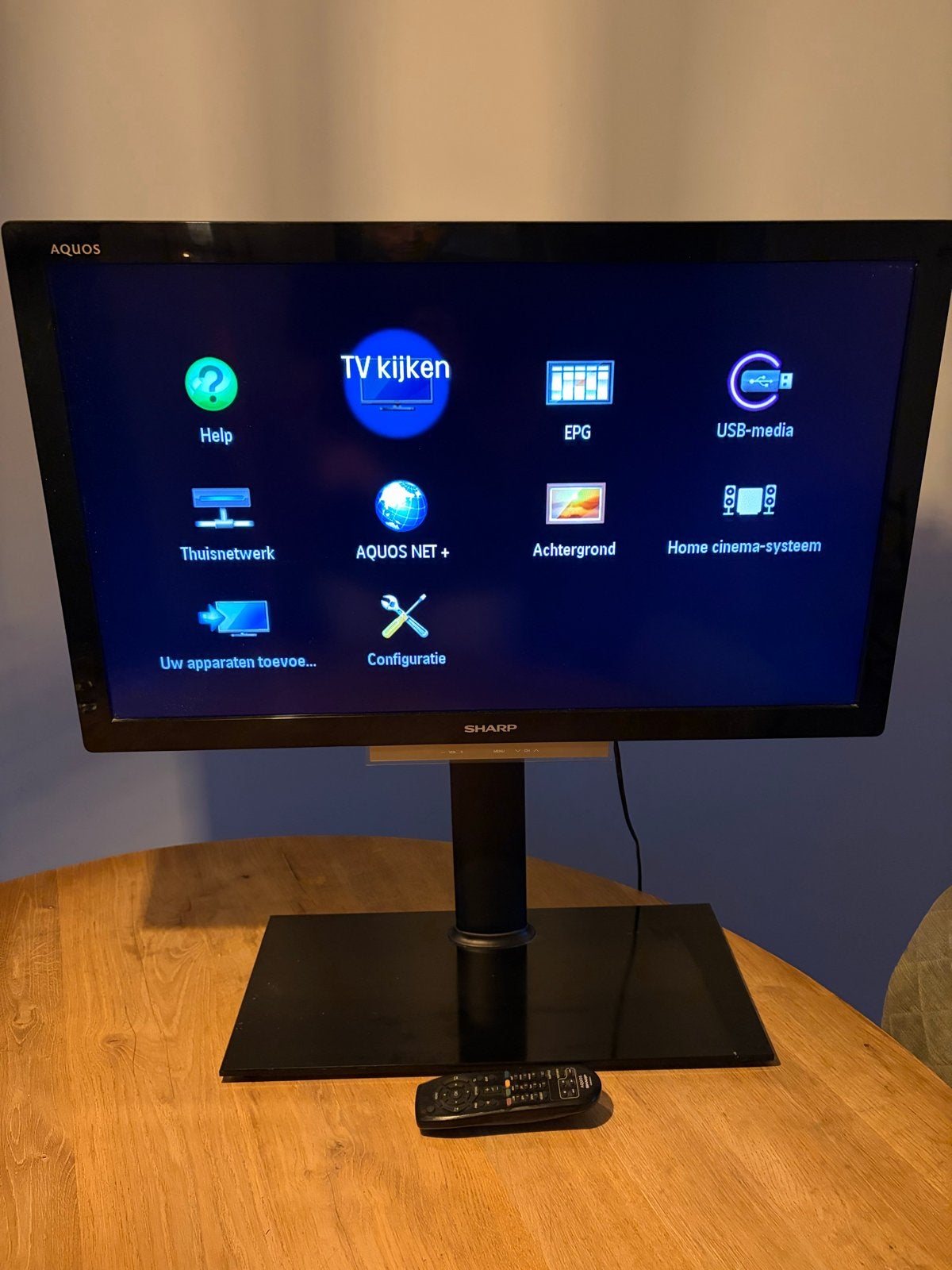 Sharp Aquos 32 inch Full HD LED TV LC-32LE630E, Audio, Tv en Foto, Televisies, Ophalen, 80 tot 100 cm, 100 Hz, Sharp