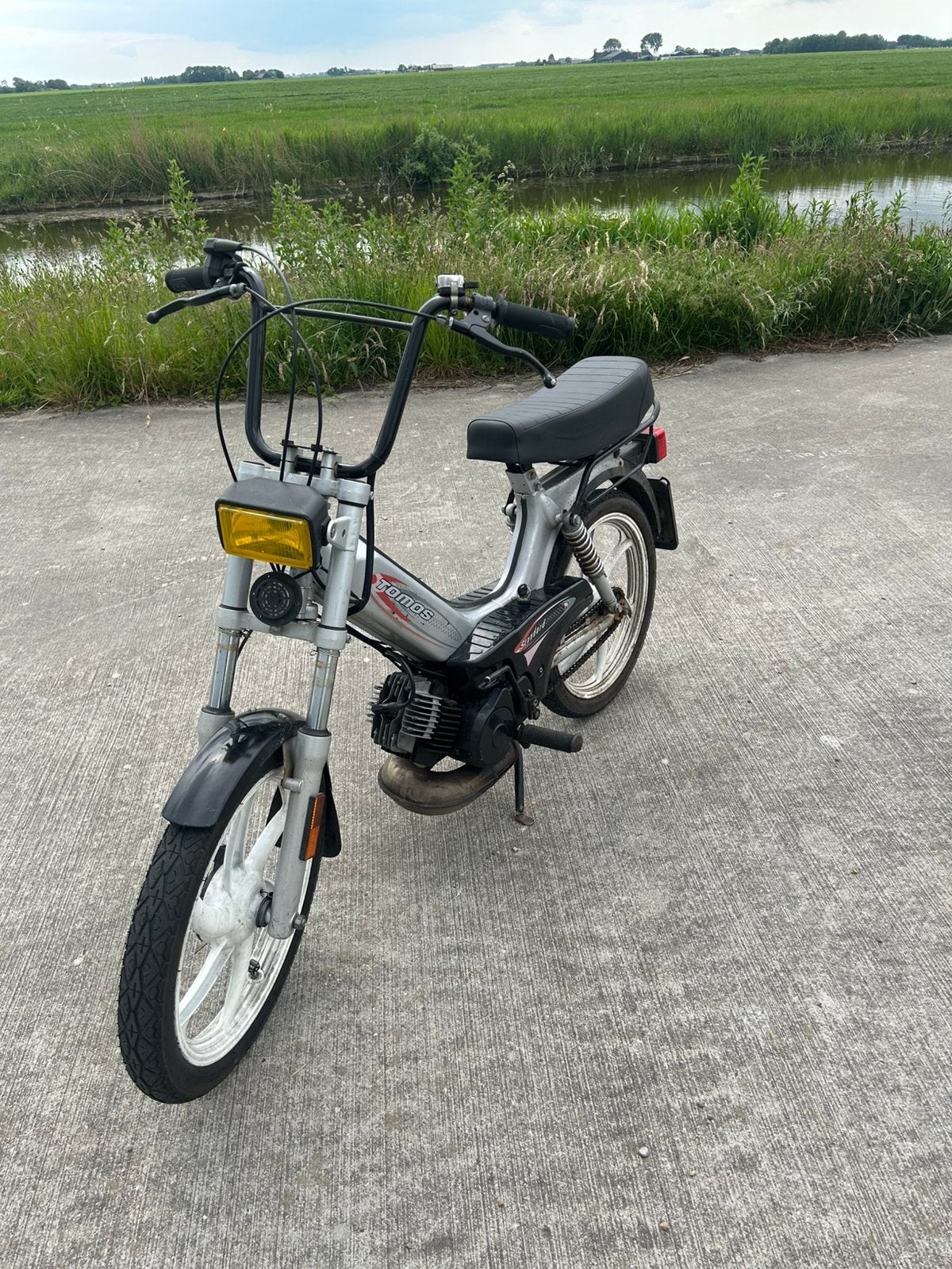 Tomos A35 50cc Geel Kenteken, Ophalen, Gebruikt, Maximaal 45 km/u, 50 cc